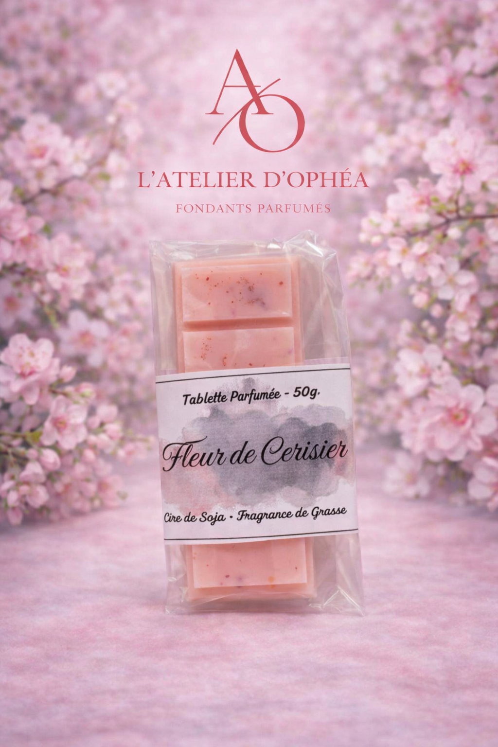 Tablette Parfumée Fleur de Cerisier 50 grammes