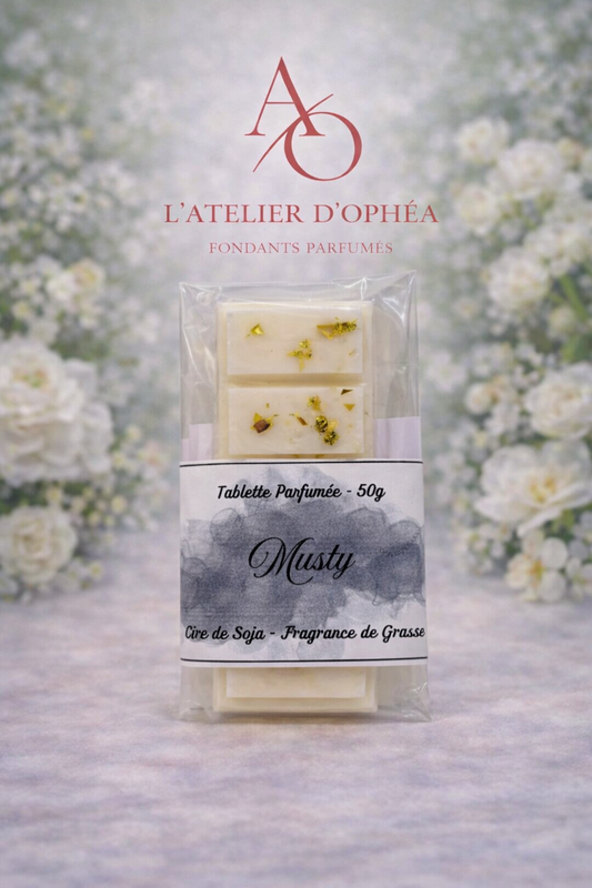 Tablette Parfumée Musty - 50 grammes
