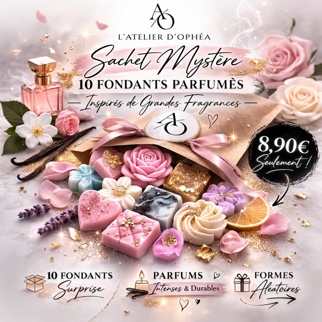 🖤 Sachet Mystère – 10 Fondants Inspirés