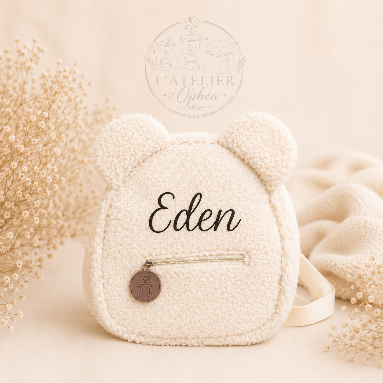 🎒 Sac à dos peluche personnalisé
