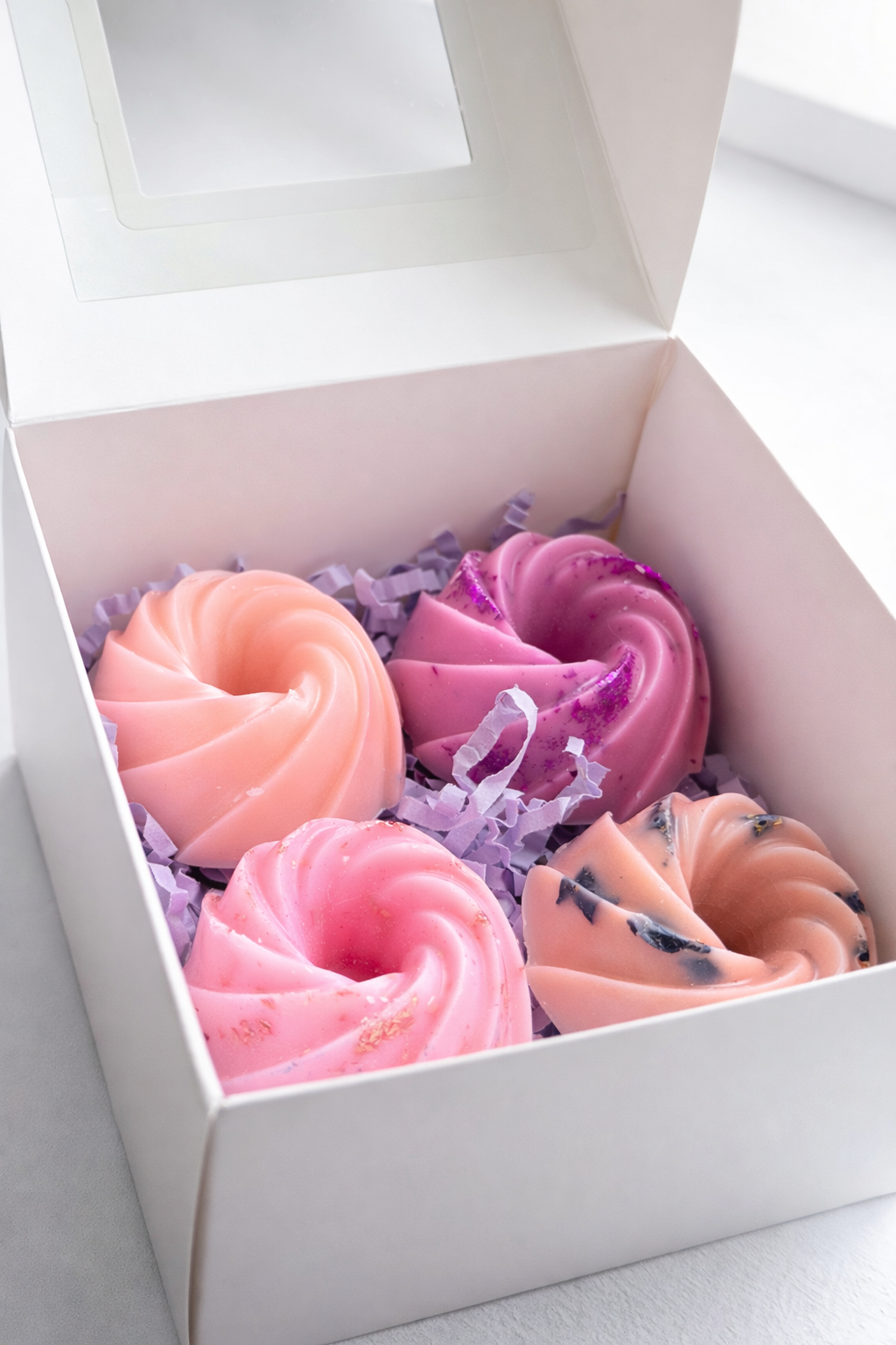 BOX GIRLY – 4 fondants parfumés