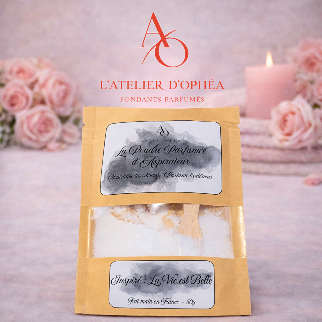 Poudre parfumée pour aspirateur – 50 g