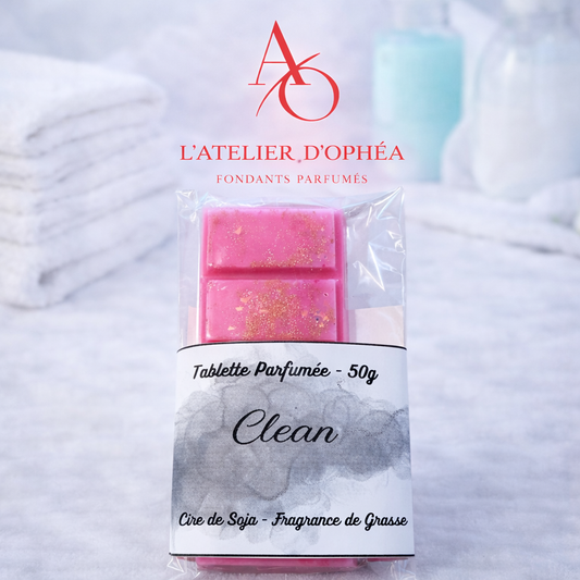 Tablette Parfumée Clean 50 grammes