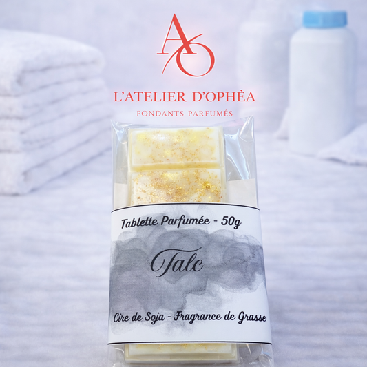 Tablette Parfumée Talc 50 grammes