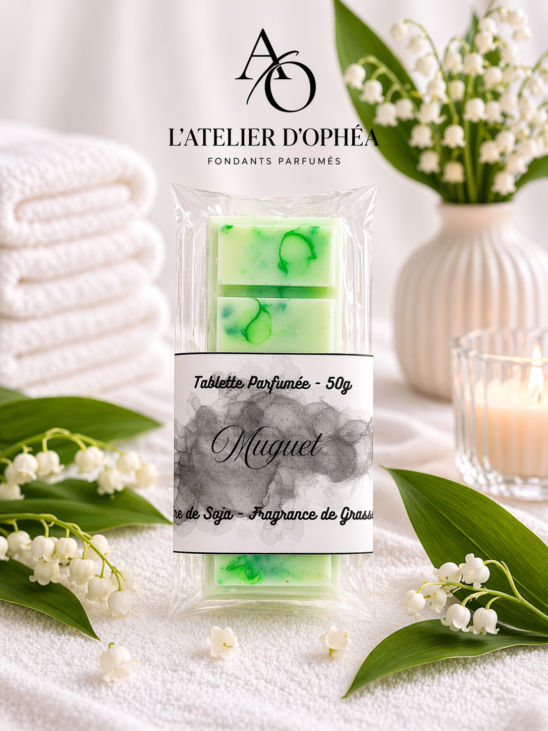 Tablette Parfumée Muguet 50 grammes