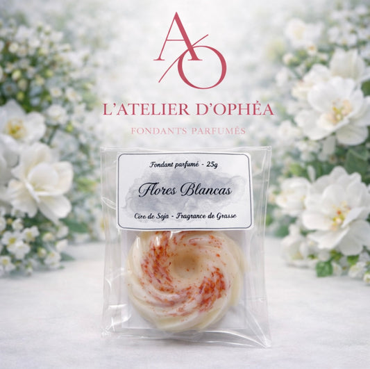 Gros Fondant Parfumé Flores Blancas (25g)