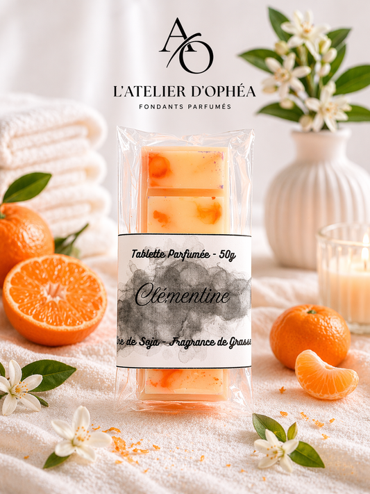 Tablette Parfumée Clémentine 50 grammes