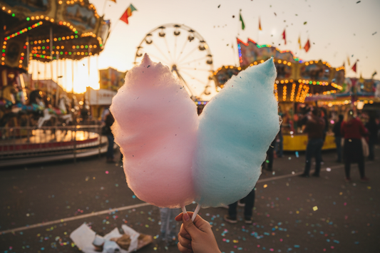 barbe a papa fête forraine