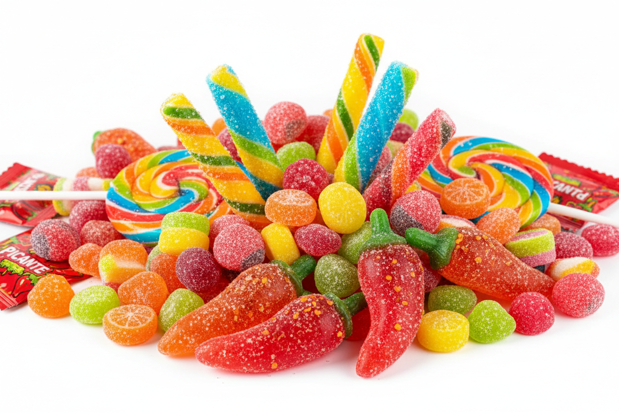 bonbon epice sucette bonbon qui pique etc