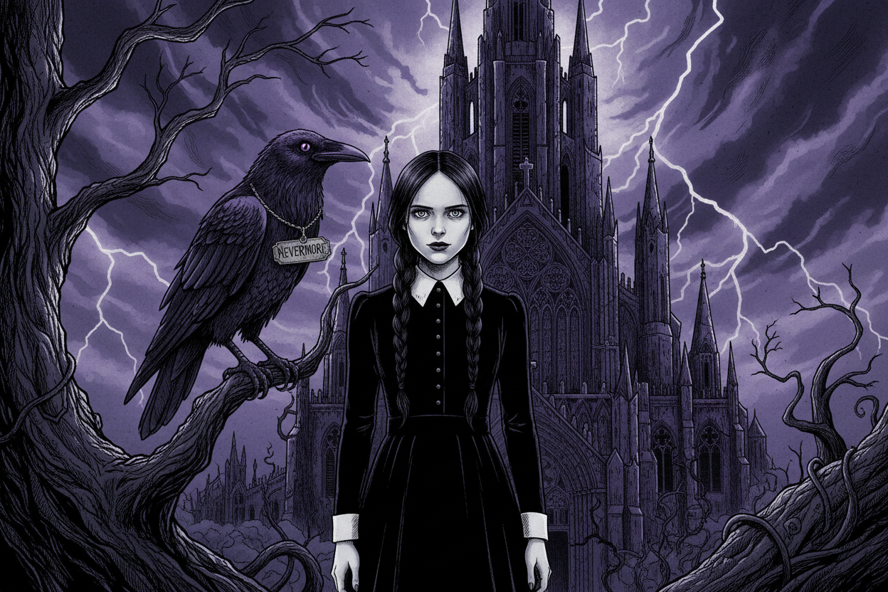 nevermore mercredi addams