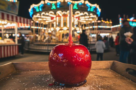 pomme d'amour fête forraine